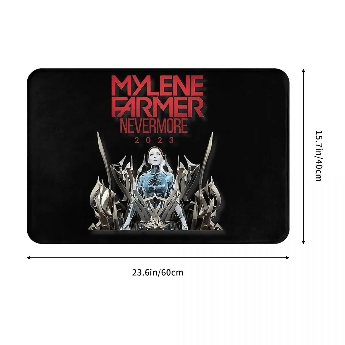 Mylene Farmer Jeanne Doormat Absorbent Mat Carpet Rug Kitchen Entrance Home Floor Mat for Living room Footpad Mats