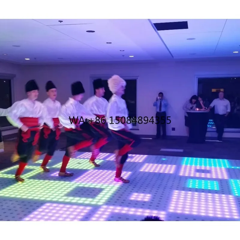 

Full Color RGB Wedding Decoration 60*60cm Rgb Led Dance Floor Stage Lighting
