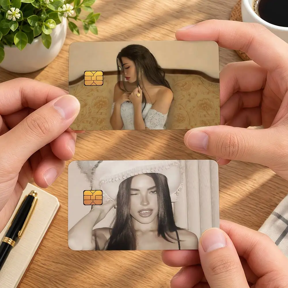 Singer M-Madison B-Beer Ideal gift wrapping option credit card cover stickers original design card stickers