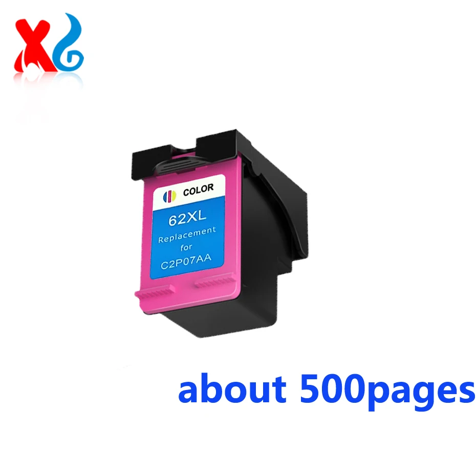 62XL Ink Cartridge For HP ENVY 5540 5542 5640 7640 5740 5744 5745 200 258  5549 5548 5643 5661 5663 5664 5665 7644 8000 8005