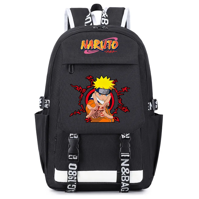 

Популярный аниме-рюкзак Наруто для учащихся начальной и младших классов средней школы, водонепроницаемая и уменьшающая нагрузку сумка на плечо большой вместимости