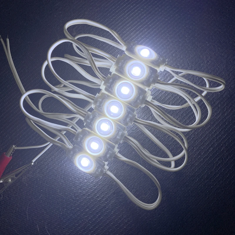 20pcs 2835 Single Led Module DC12V 0.5W/PCS Waterproof Light Module Decorative BackLight for Letter Sign Advertising Sign