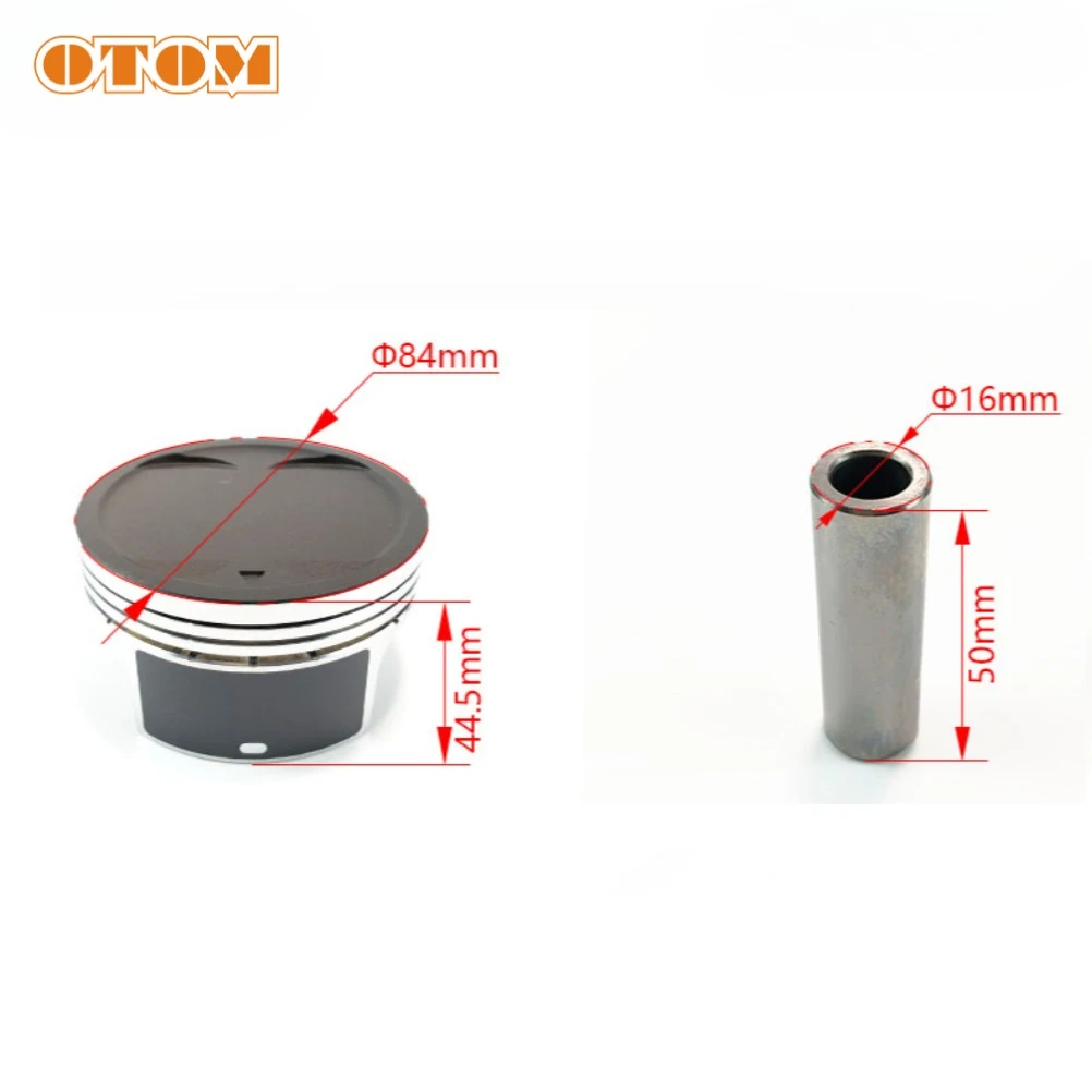 NC300 84mm Motorcycle Engine Piston Pin Ring Kit For ZONGSHEN NC250 ZS177MM NC 250cc Upgrade 300cc 4T Water-Cooled Accessories
