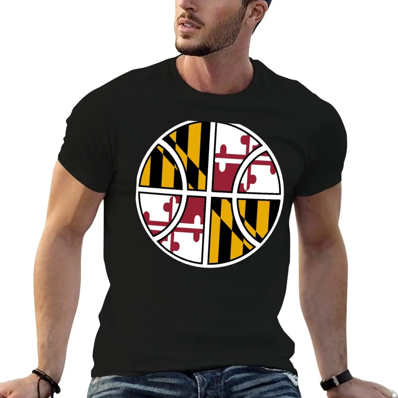 

t shirts Basketball shirt anime T-Shirt shirts t designer oversize humor funny dark t man Maryland