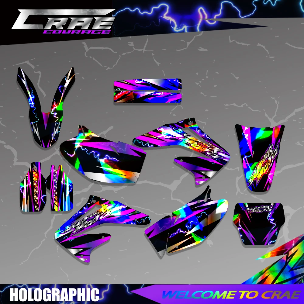 مجموعات ملصقات الرسومات والخلفيات لهوندا CRF450R CRF450 2002 2003 2004 CRF 450 450R CRF 450 R #2