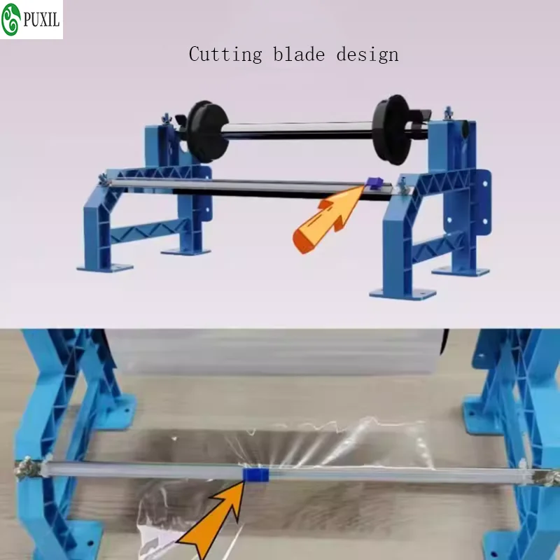 maquina-manual-de-embalagem-com-filme-para-desktop-suporte-para-embalagem-com-membrana