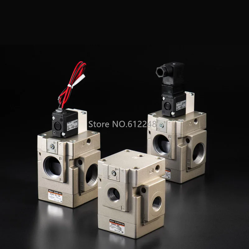 VG342R 2 Position 3 Way Solenoid Valve VG342R-4D-10 VG342R-5D-06 Pneumatic Vacuum solenoid valve Pilot Type