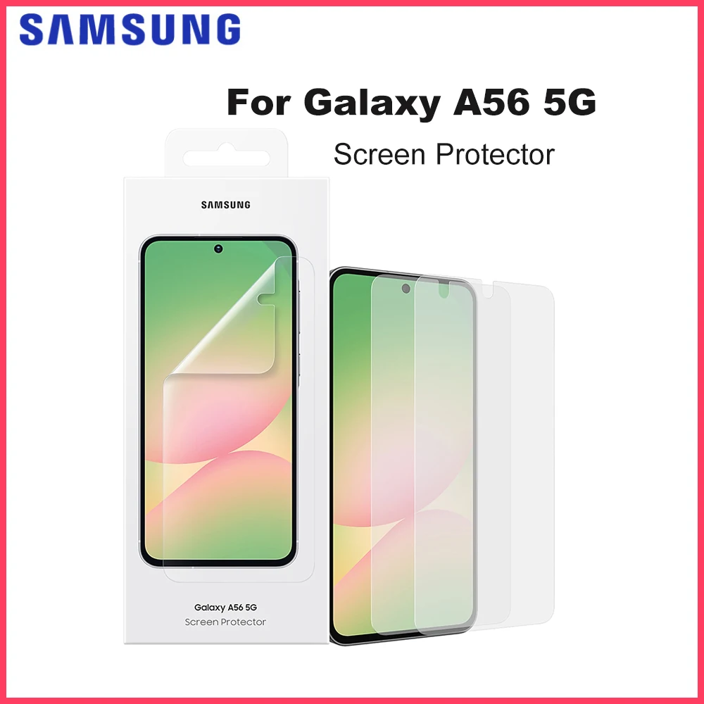 

2PCS Original For Samsung Galaxy A56 5G Screen Protector genuine EF-UA566CTEGWW
