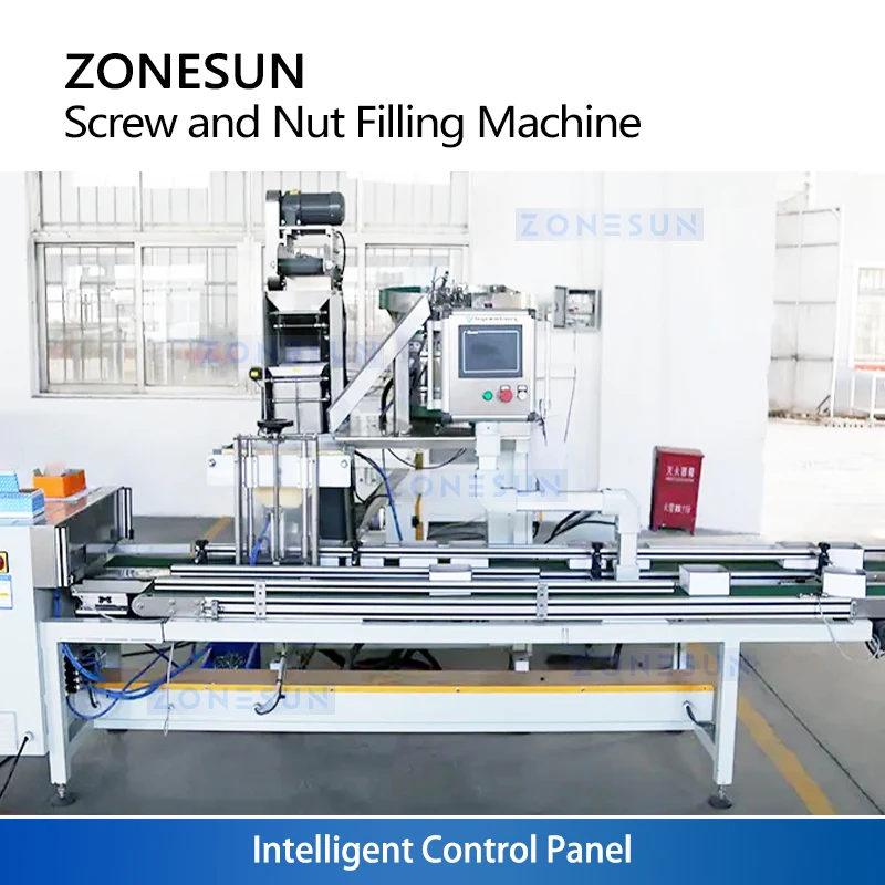 Zonesun ZS-LSM15 Nut and Bolt Packing Machine Screw Packing Machine Hardware Kit Packaging Machine