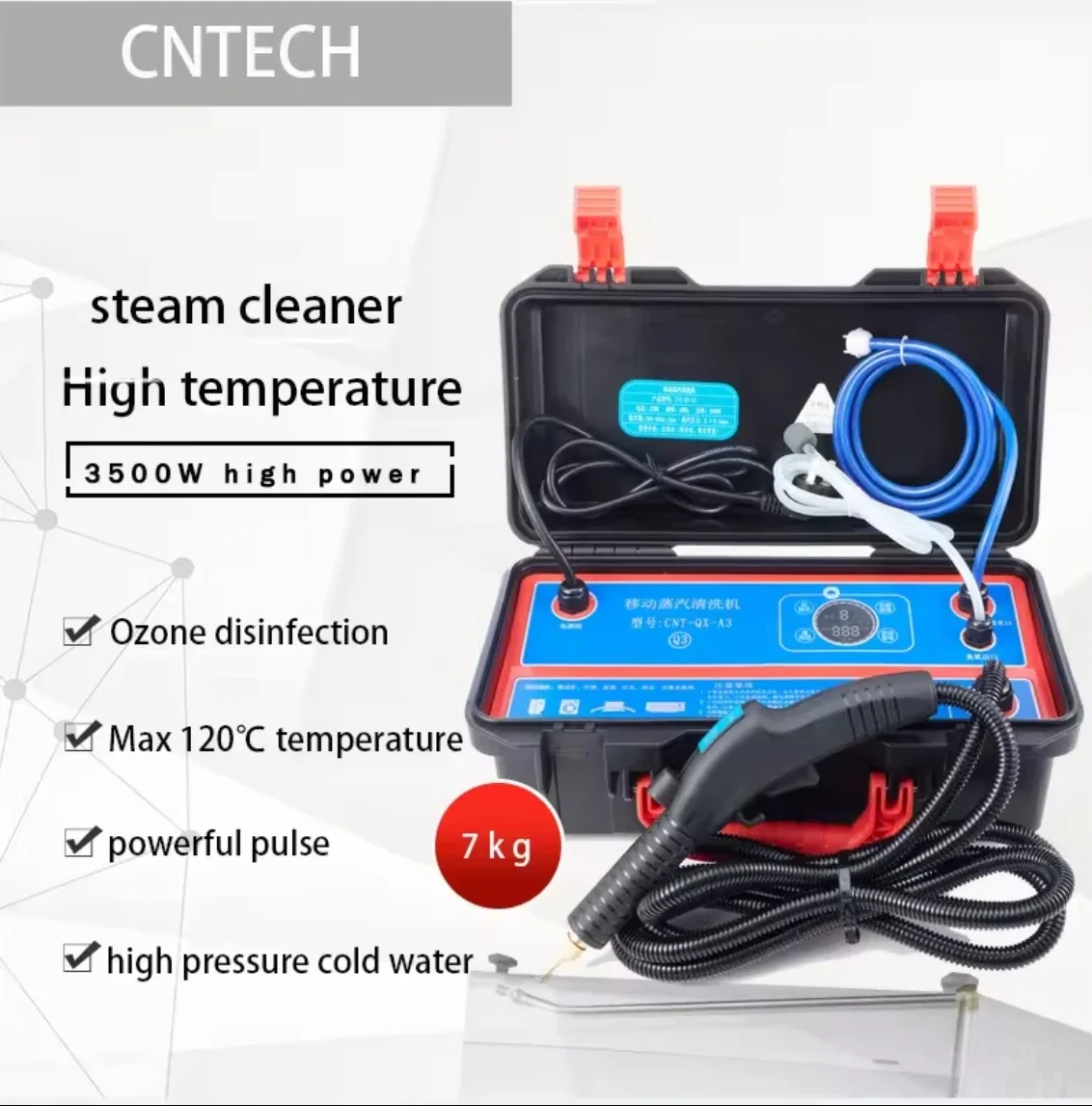 Steam cleaner plastic Handheld Steam Cleaners Car Vacuum Cleaner