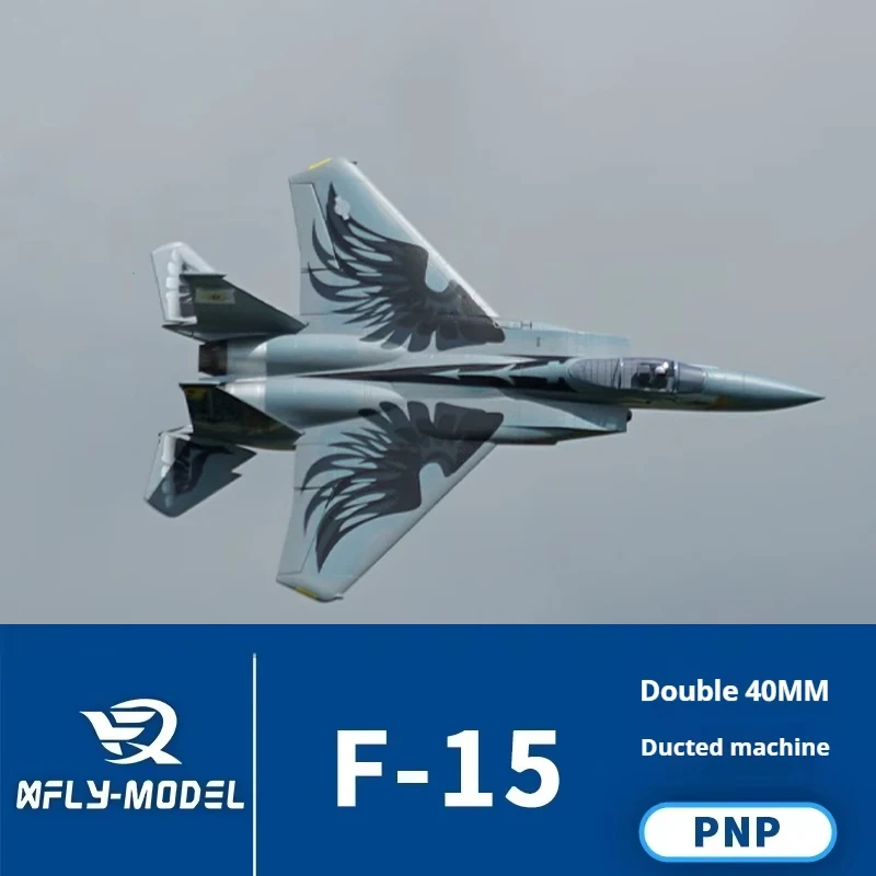 

XFly Dual 40mm F-15 Ducted Fighter 4-Channel Medium-Sized Remote-Controlled Model Aircraft Fixed-Wing Aircraft Model Toy