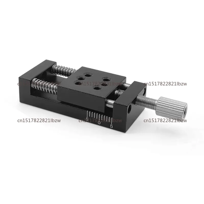 20x20MM X Axis Linear Stage Stroke 10MM Fine‑Tuning Precision Mini Sliding Table Micro Manual Laboratory Translation Stage