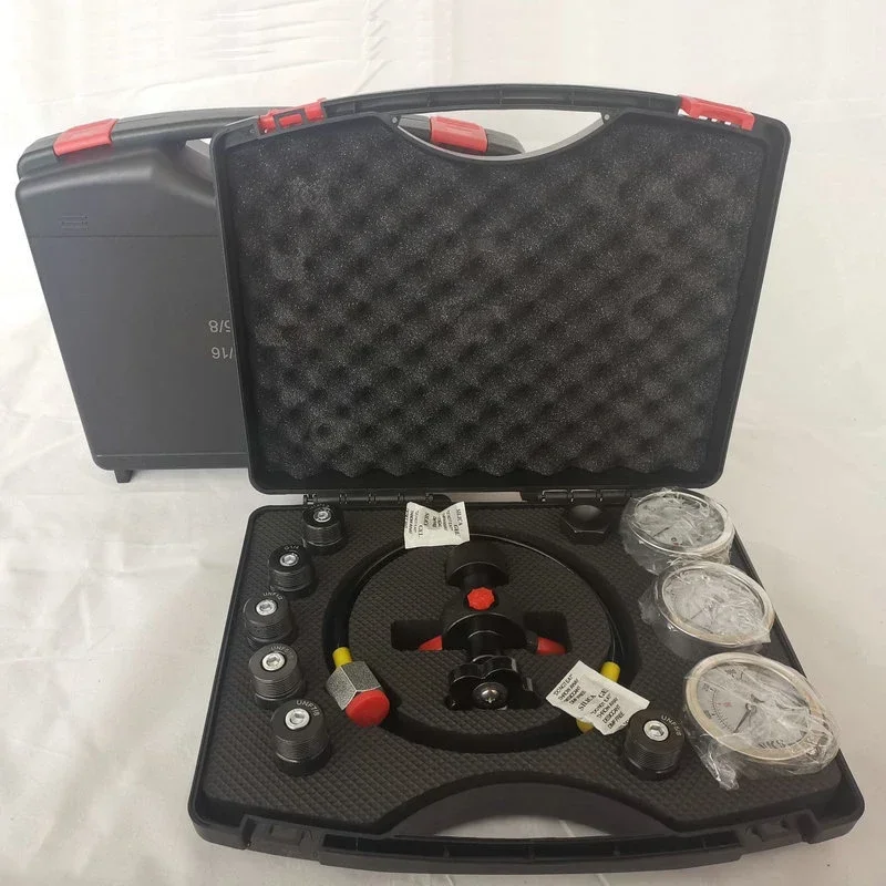 7 IN 1 Hydraulic Accumulator cylinder Nitrogen gas charging kit and Pressure Test Kit Nitrogen charging tool accumulator