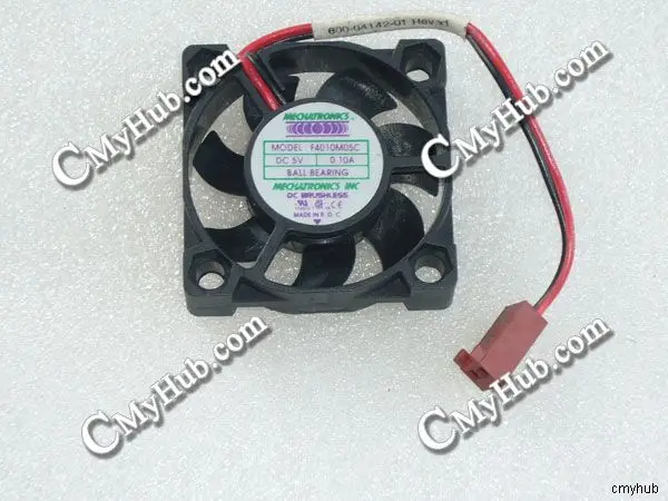 For MECHATRONICS F4010M05C DC5V 0.10A 4010 4CM 40MM 40X40X10MM 2pin Cooling Fan F4010M05C