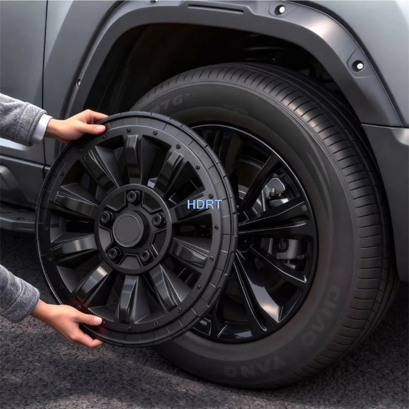 

Для GWM Haval Raptor 2024 + автомобильный стиль, 19-дюймовая крышка ступицы переднего и заднего колеса, обод, защитное кольцо от царапин, декоративные аксессуары