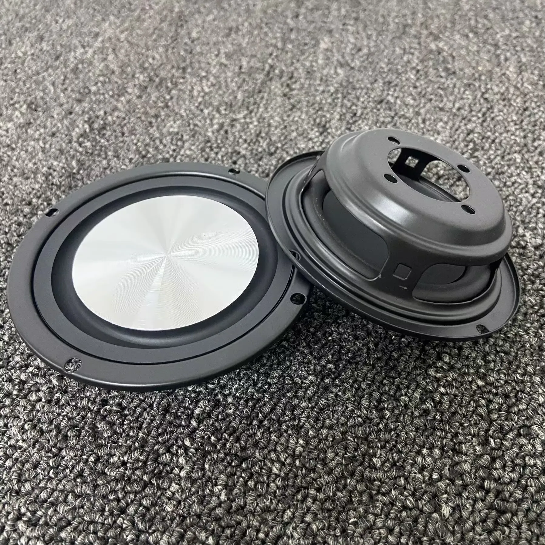 2PCS GHXAMP 3 inch 89mm CD Metal Pattern Bass Radiator Passive Diaphragm Plate (Not a speaker) - Image 4
