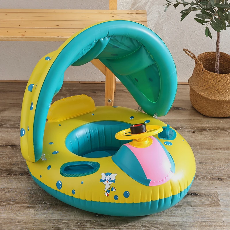 Rooxin criança nadar anel de assento inflável flutuador piscina tubo de natação para crianças anel de natação piscina flutuador água jogar nadar flutuador