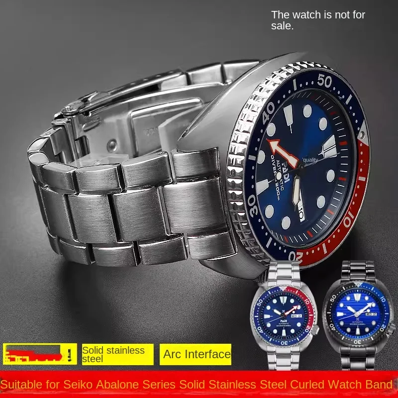 22mm stainless steel Watch Band For Seiko Abalone Series Turtles Prospex SRPA21 SRP777 SRPC25 SRP773 SRP775 SRP779 Bracelet