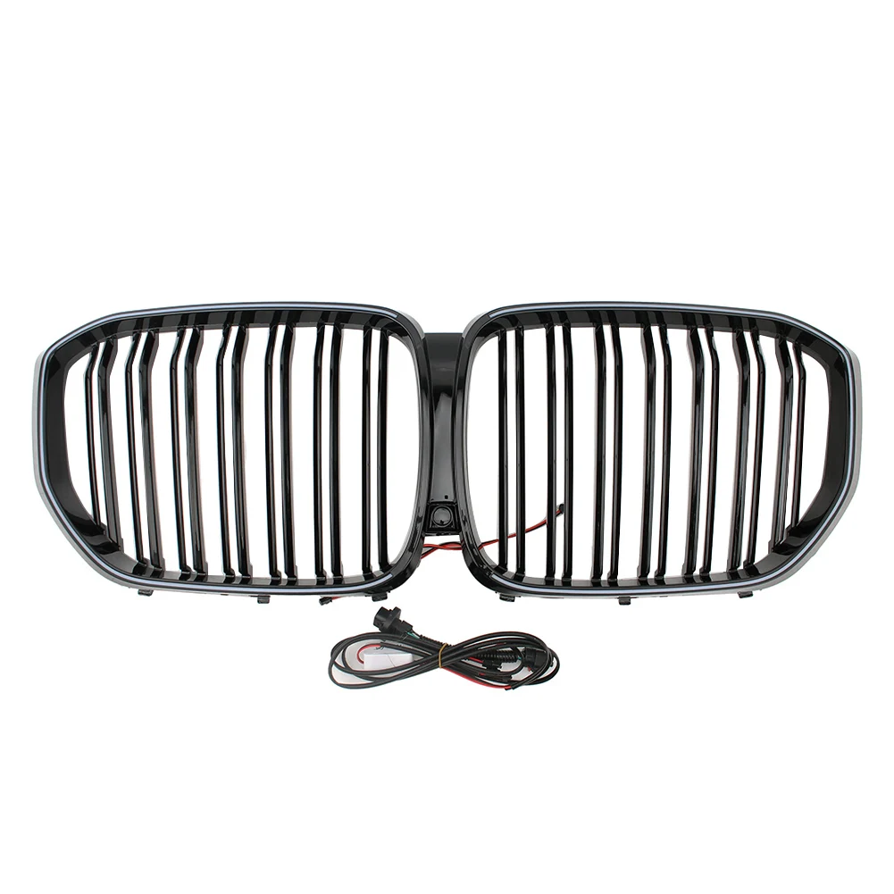 

Suitable for LED Front Radiator Kidney Bumper OEM Hood Grilles Replacement For BMW X5 G05 xDrive 30i 35d 40i M50i 2018-2022 18-