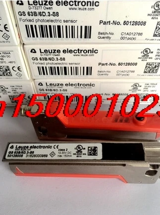 

FREE SHIPPING GS 63/6D.3-S8 GS 63B/6D.3-S8 Label slot type sensor