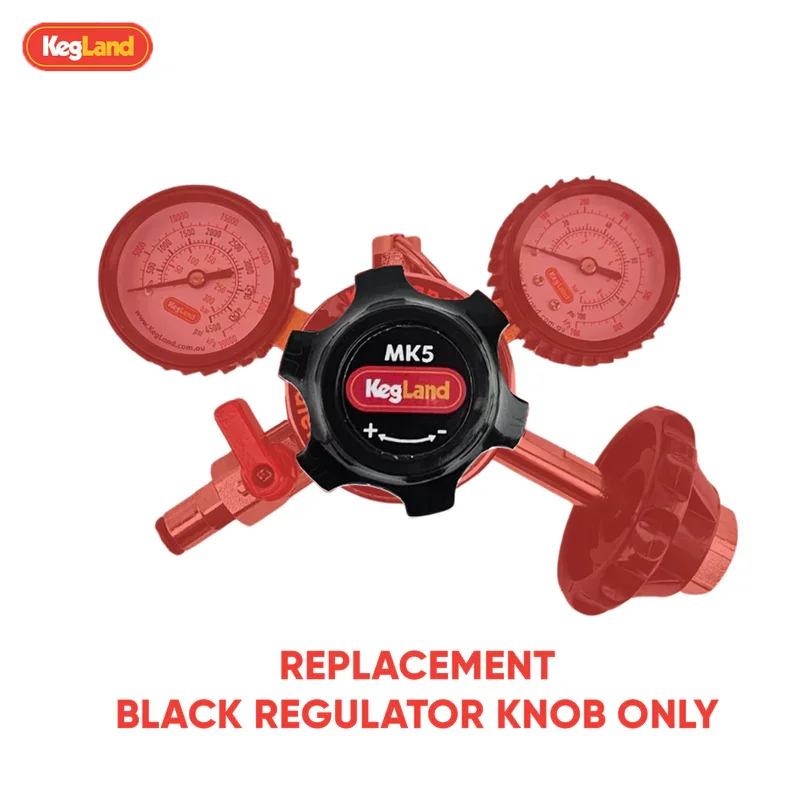 KegLand Plastic Knob for MK5 Regulator Replacement Handle for Pressure Gauge Beer Home Brewing