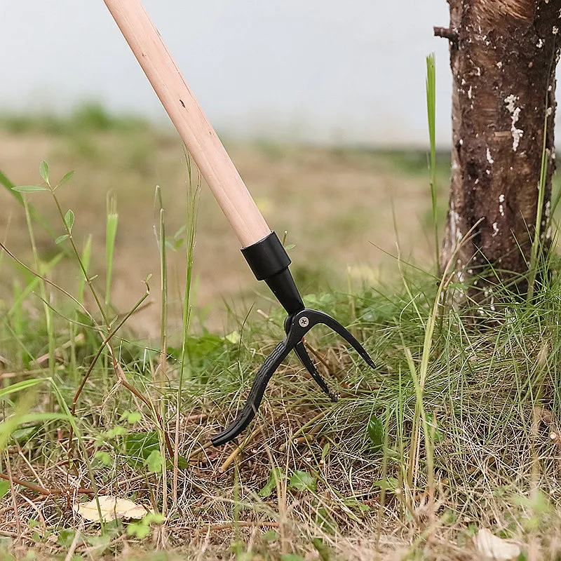 ยืน Weeding Puller โลหะวัชพืช Puller สวน Root Remover Weeder คู่มือแนวตั้งกำจัดวัชพืชขุดหญ้าพลั่ว