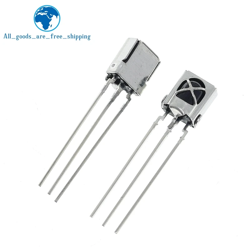 TZT 10pcs Universal IR Infrared Receiver TL1838 VS1838B 1838 38Khz wholesale