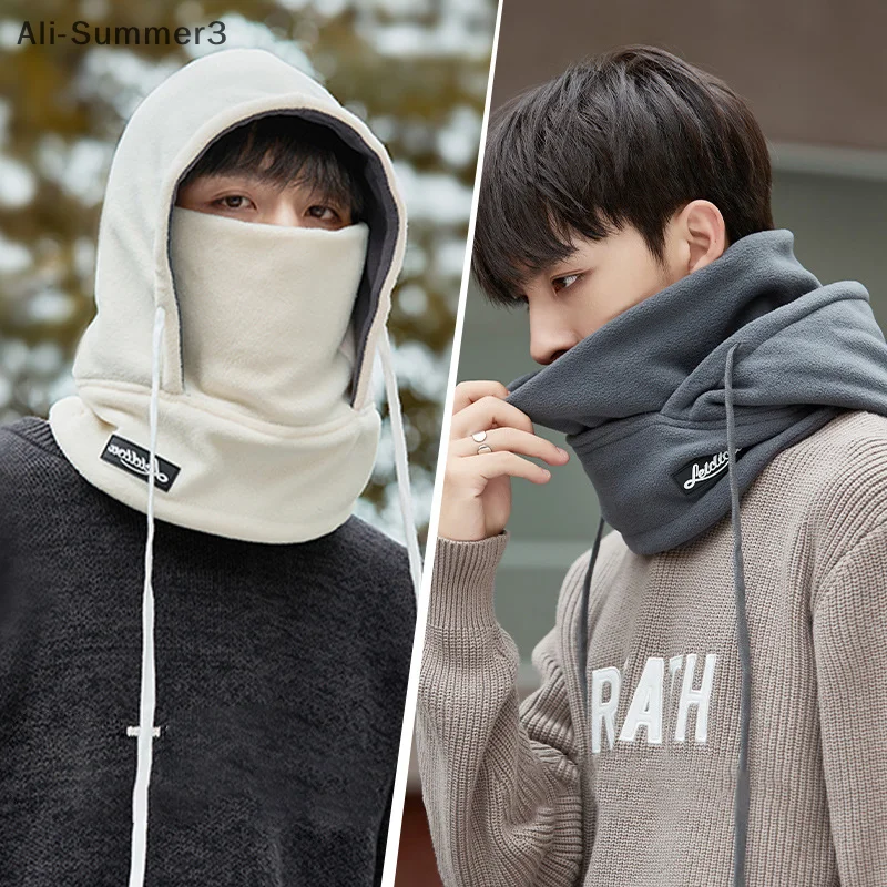 신상 겨울 풀페이스 마스크 플리스 스키 발라클라바 넥 워머 후드 남녀 스포츠 등산 사이클링 캡 방풍 모자