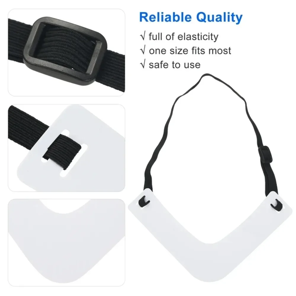 1Pcs Men's Beard Shaper Neckline Shaving Template Guide Styling Beard Trimmer Tool Lineup Stencil Facial Hair Styling Stencil