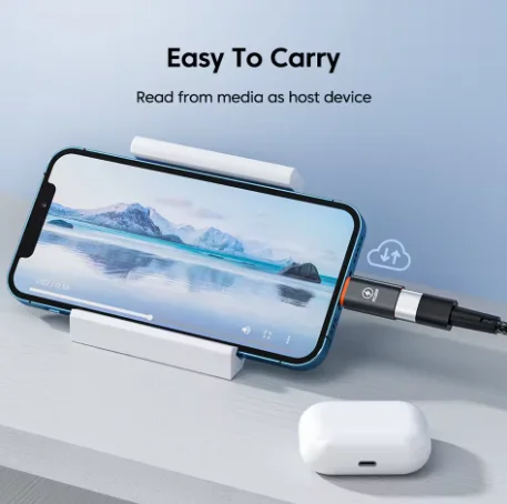 1-4Pcs PD20W USB Type C To Lightning OTG Adapter for iOS Lightning Male to Type C Female Connector Converter for iPhone iPad image 6