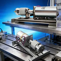 High Voltage Generator 220V Permanent Magnet Brushless Generator Double Bearing Mute DIY Generator DC 775 Motor
