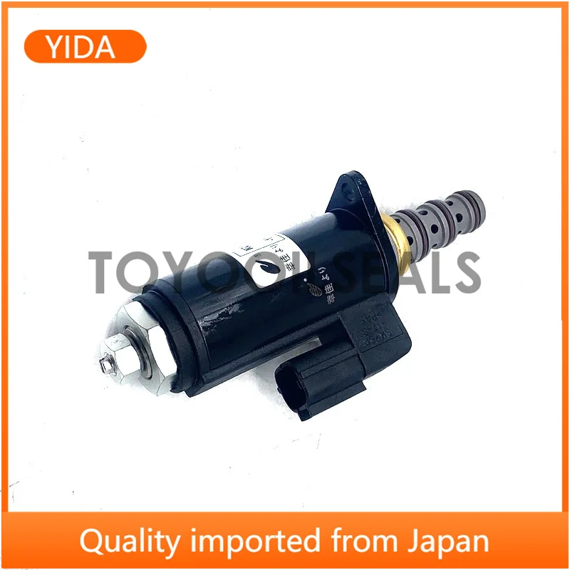 apply for Kobelco SK100/120/SK200-5.5/SK200-6/SK230-6E Excavator hydraulic pump solenoid valve YN35V00018F2/KDRDE5K-31/30C40-111