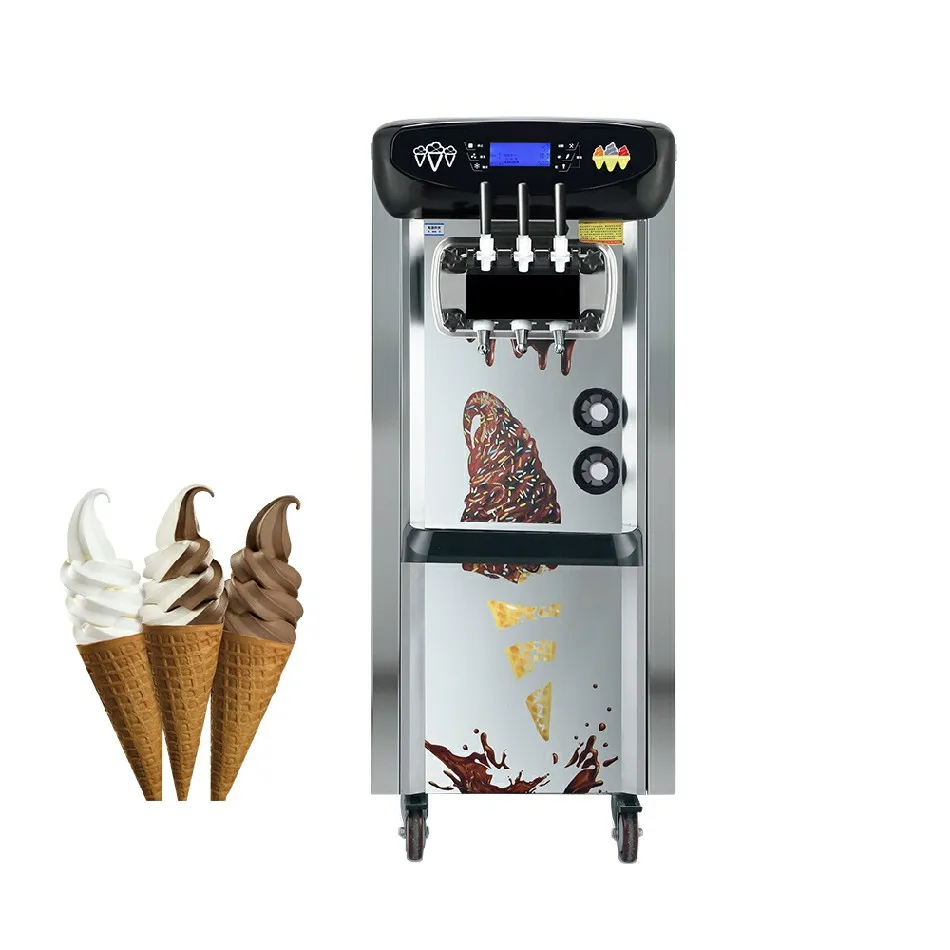 

High Quality Ice-cream Mini Ice Cream Maker Machine For Business