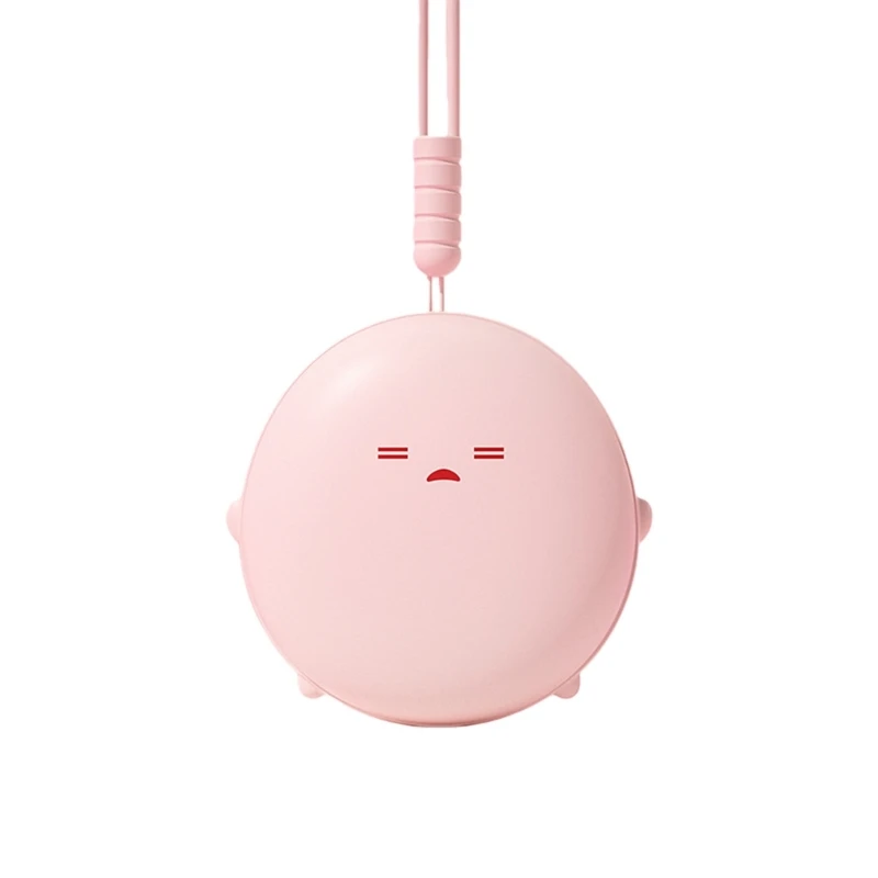 

D0AB Hands Warmer Rechargeable Lovely Pocket Warmer Reusable Portable Electric Heaters For Outdoor Activity