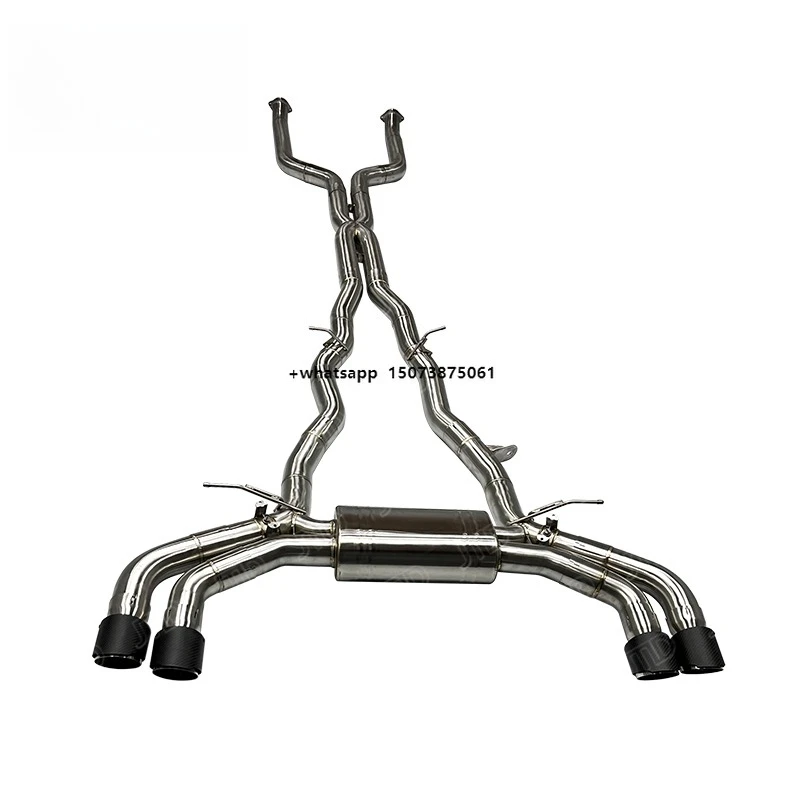 

For G90 M5 S58 4.4L 2025+ Performance Exhaust System Stainless Steel Catback with Tips