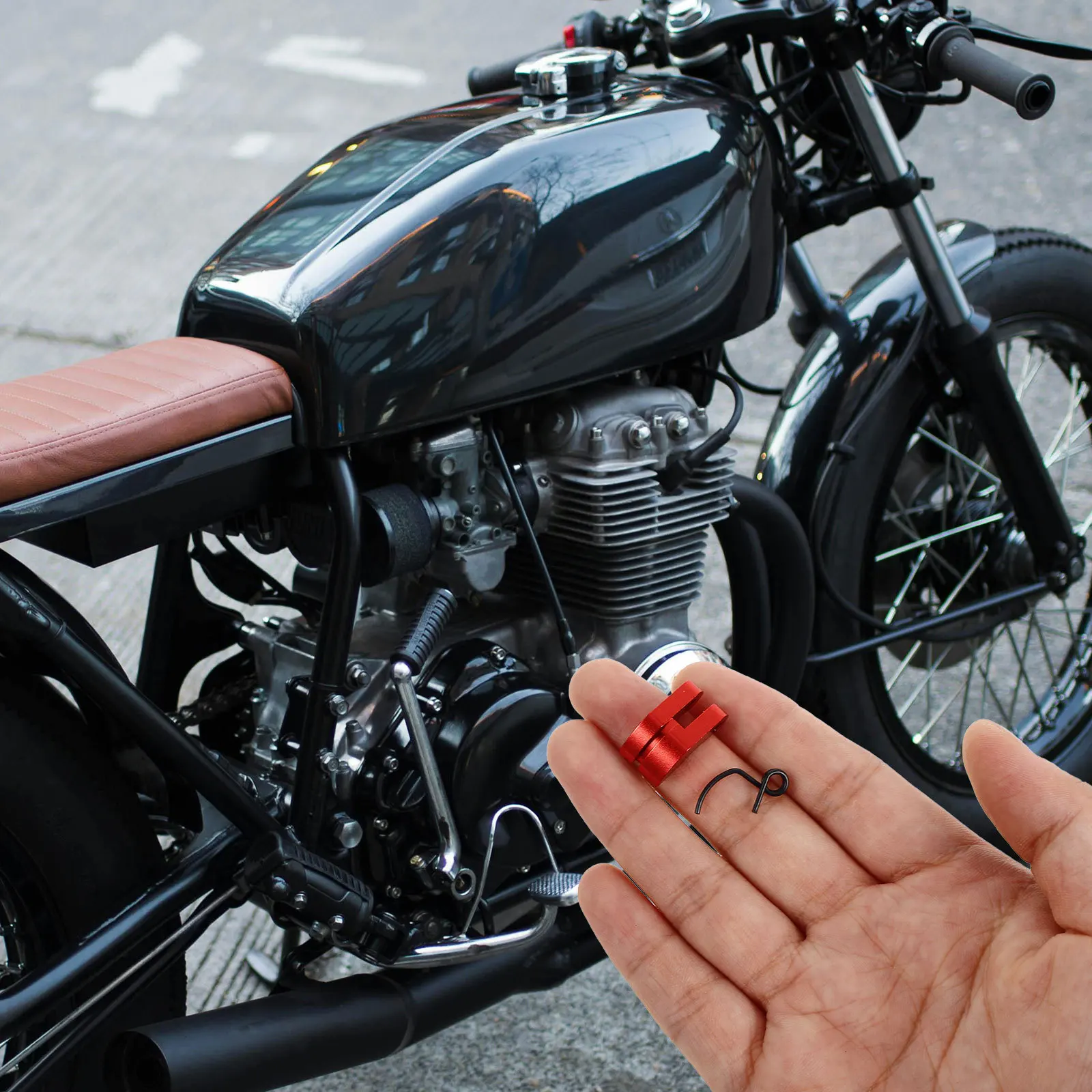 

3 set Metal Clutch Shoe 1:8 Scale Engine Car Truck Upgrade Part Durable Lightweight Small Size Easy Install Rc Car Accessory