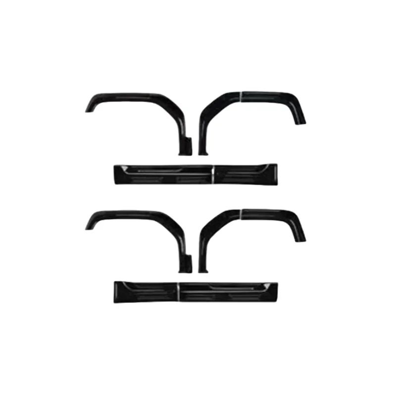 Upgrade And Widen The Wheel Eyebrows, And The Ten-piece Set Of Body Anti-collision Strips Is Suitable For Equation Leopard 5