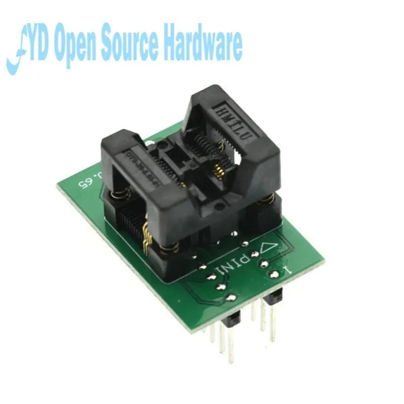 0.65-01 Top Quality Chip Programmer  NEW Programmer Adapter Socket SSOP8 (28) -0.65 Adapter Socket To DIP20 And DIP8 Ots8 (28)