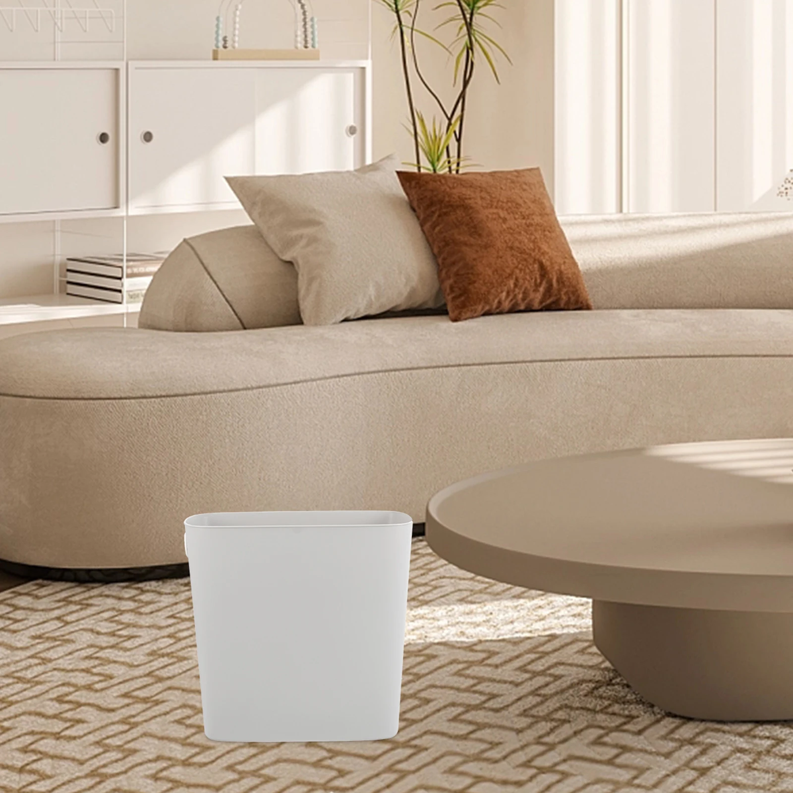 

Slim Kitchen Bin Plastic Narrow Space Garbage Can Large Capacity Double Layer Trash Bucket Household Bathroom Waste Storage