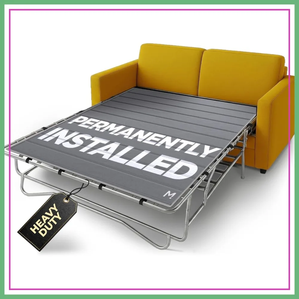 

Sleeper Sofa Support Board Queen Size 54x64 Permanently Installed Wood Folding Bed Board for Pull Out Couch