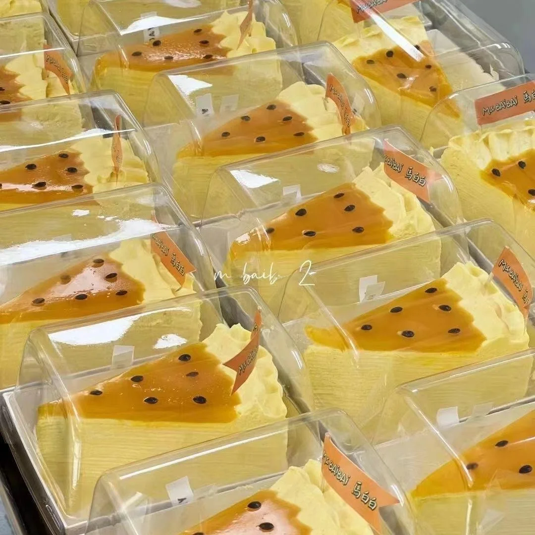 

Mousse Stberry Layered Cake Box Matcha Durian 6 Inch 8 Inch Piece Paaging Box Cake Roll Paing Box Baking Supplies