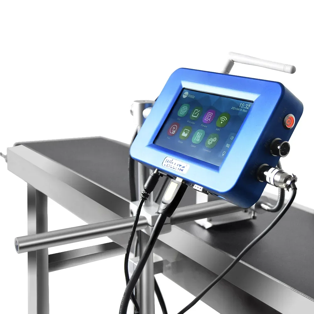 

Online TIJ Inkjet printer Industrial Number printer glass Printing Machine