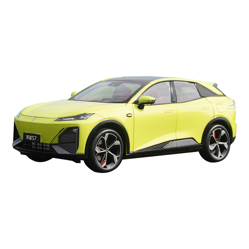 

Оригинальная заводская 1:18 Changan Deep Blue S7, литая под давлением модель автомобиля из сплава, подарочная игрушка для мальчика, коллекционный предмет для взрослых.