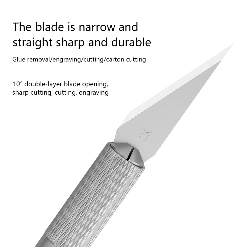 MaAnt 150PCS Carving Blade Set #4A #4 #17 #16 #11 Metal Scalpel Knife Replacement Blades for PCB Phone Repair Craft Tool