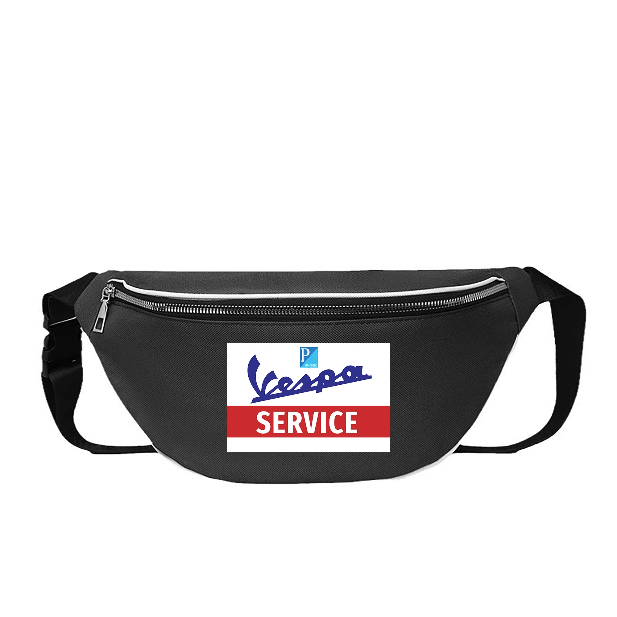 Italy Vespa Service Waist bag Vespa Crossbody Bag Shoulder Bag Chest Bag Fashion Casual Sports Back Pack Support Custom YB-012