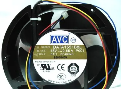 

1 шт. * НОВЫЙ ОРИГИНАЛЬНЫЙ DATA1551B8L DC 48 В 0,65 А 17251 172*172*51 мм охлаждающий вентилятор радиатор