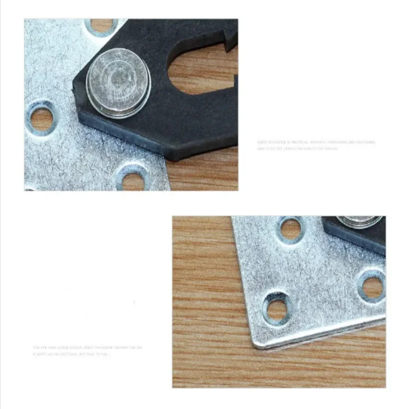 2pcs Sectional Couch Connector Clips Sofa Connector Clamps Joint Alligator Bracket Corner for Furniture Joint Fastener Hardware