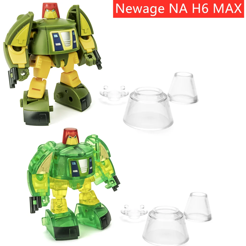 IN STOCK Transformation NEWAGE NA H6 MAX Small Scale Ufo Action Figure Robot Toys With Box