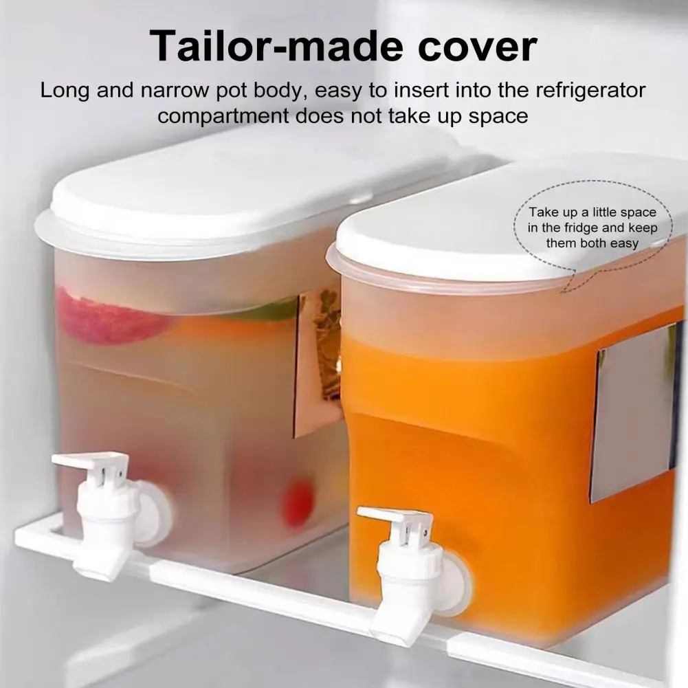 3.5/5L Cold/HOT Water Kettle Beverage Water Dispenser With Faucet High Temp Resistance Iced Tea Juice Machine Jug 2025