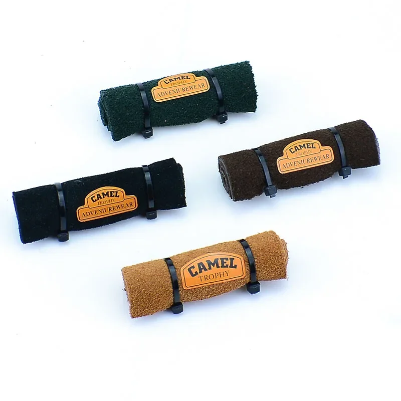 Model Car Roof Roll Up Sleeping Bag for1/18 1/24 RC Crawler Car Traxxas Defender Camel Cup Axial Scx24 Kyosho TRX4-M FMS FCX24M
